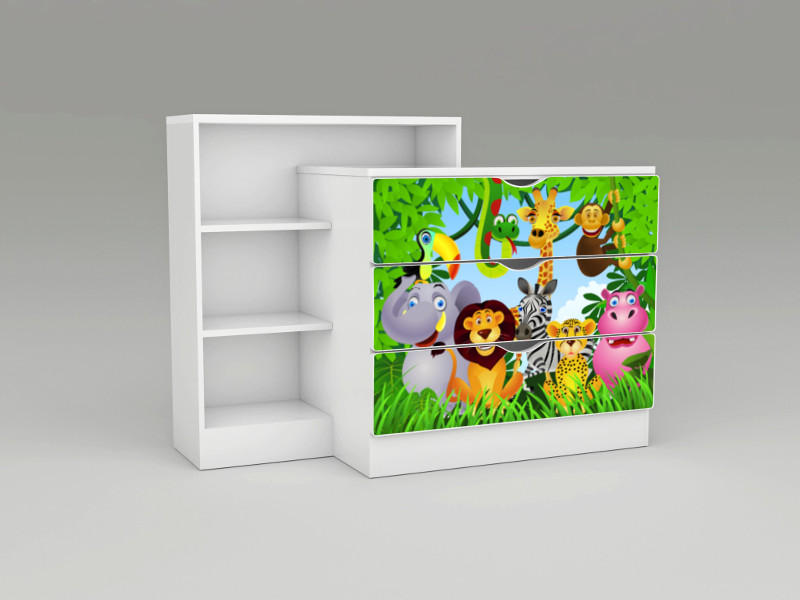 Becks komoda XXL DUO Madagaskar